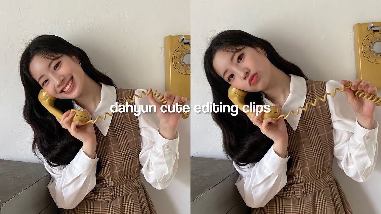 Dahyun cute editing clips