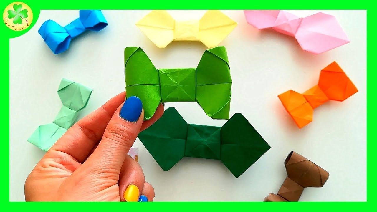Jak zrobić Muchę Origami / How to make an Origami Bow Tie