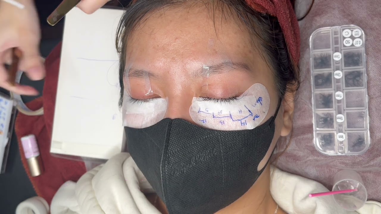 Dạy Hướng Dẫn Nối Mi Katun - Học Nối Mi Hani