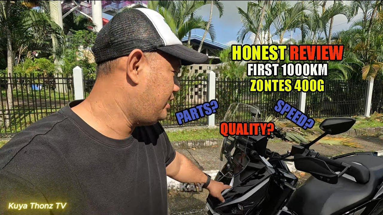 HONEST REVIEW FIRST 1OOO KILOMETERS | ZONTES 400G