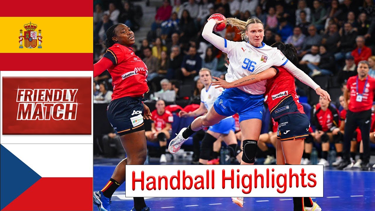 Spain vs Czech republic Handball Highlights Women's Friendly Match 2024