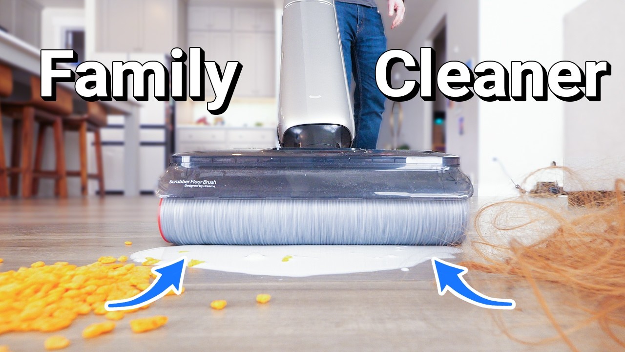 Can A Wet Dry Mop Keep Up With Our Family's Mess?Dreame Aero Pro