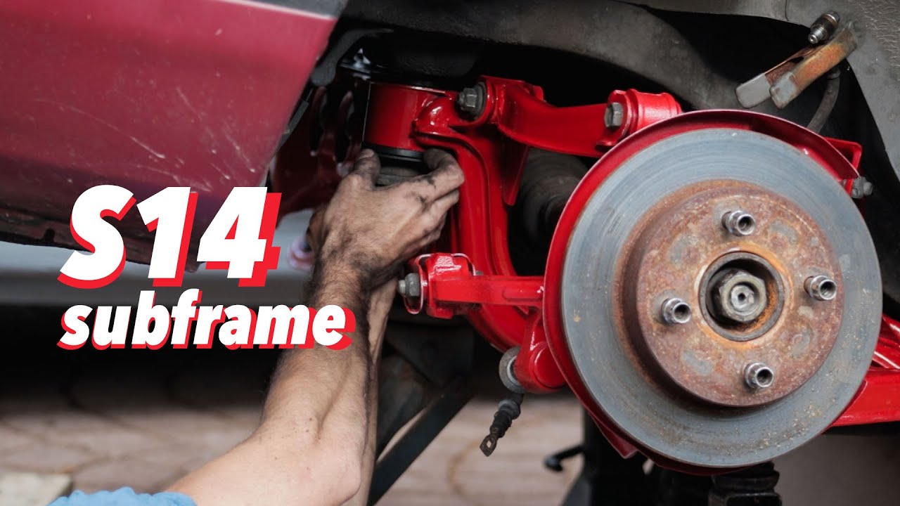 Nissan S14 Subframe Conversion in S13 || 240sx