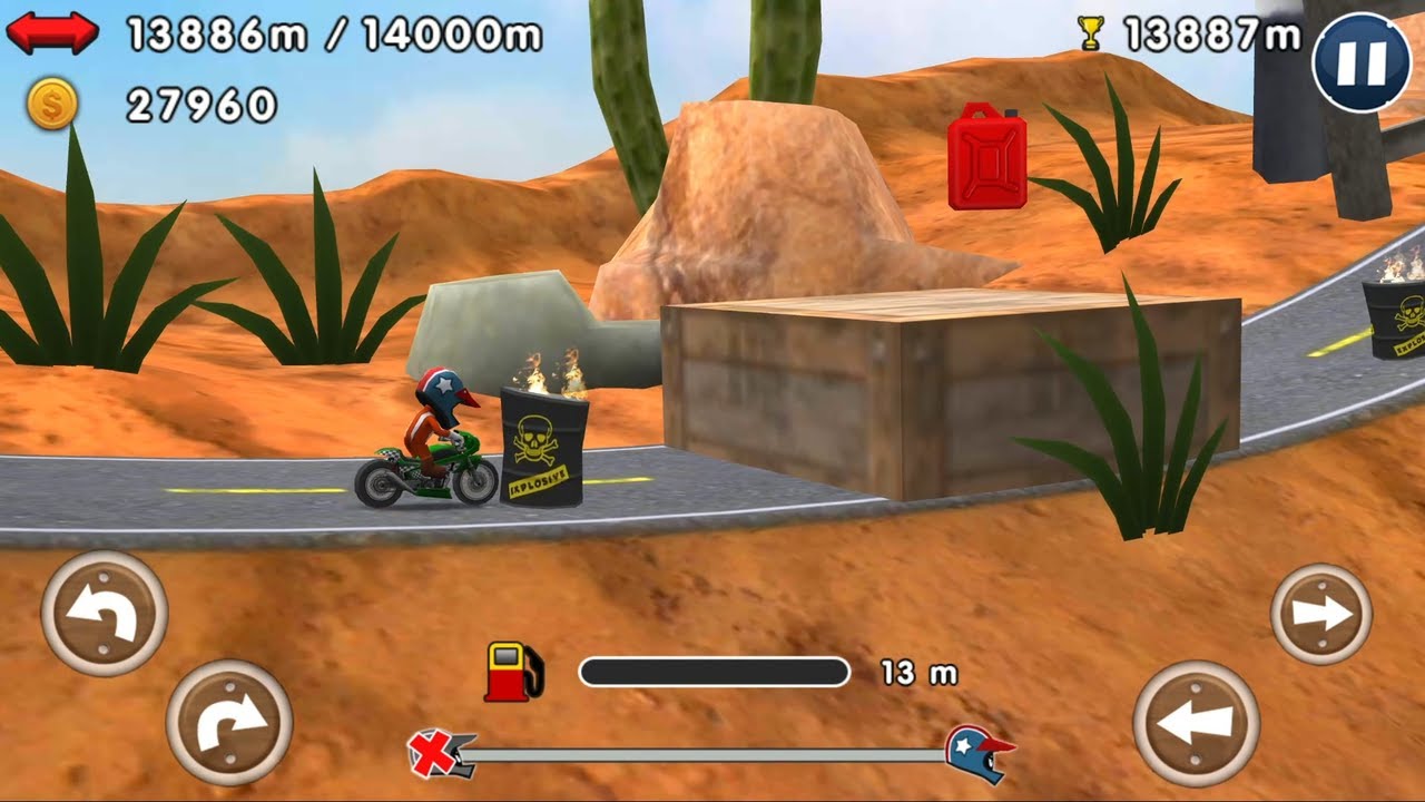 Mini Racing Adventures - 13886m with The NEW CAFE RACER in ROUTE 66 - HD Gameplay