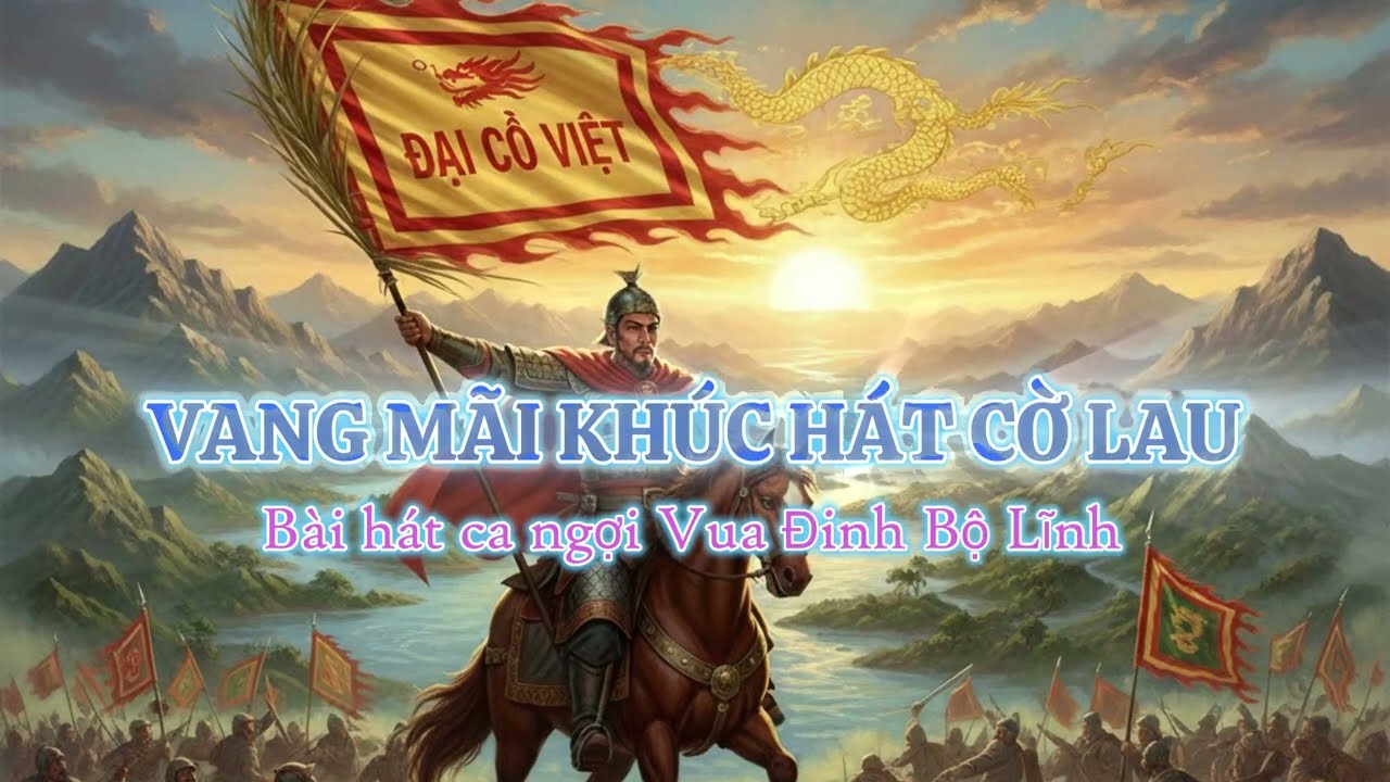 VANG MÃI KHÚC HÁT CỜ LAU || Ca khúc Hào Hùng về Đinh Bộ Lĩnh - Dẹp Loạn 12 Sứ Quân