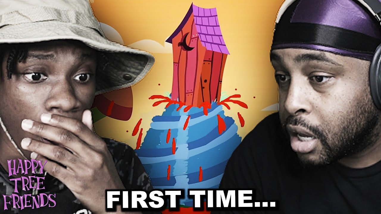 I Made @HollaAtKrazy React To HAPPY TREE FRIENDS For The FIRST TIME.. HE THOUGHT IT WAS FOR BABIES..