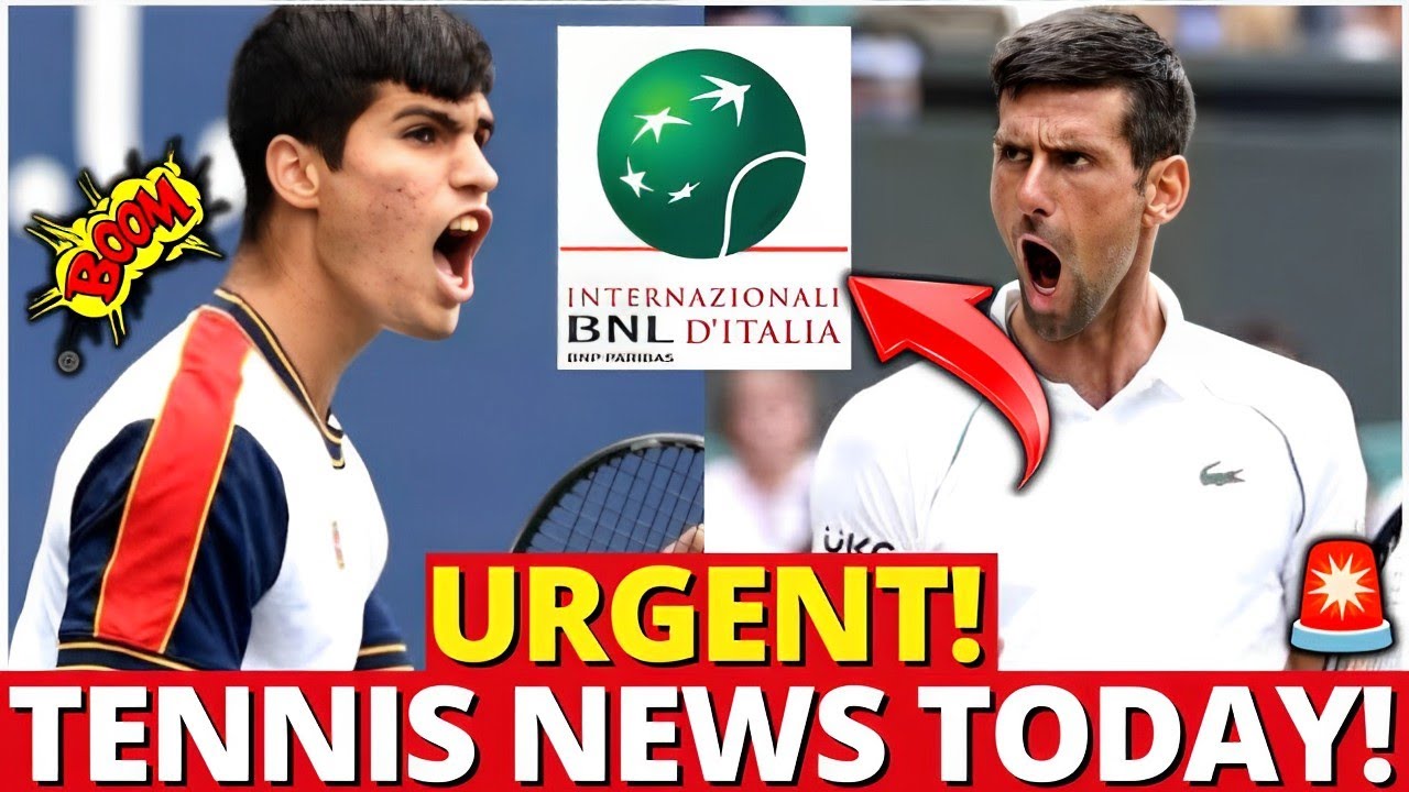 🛑BREAKING NEWS! About 'NOVAK DJOKOVIC & CARLOS ALCARAZ🎾' in 