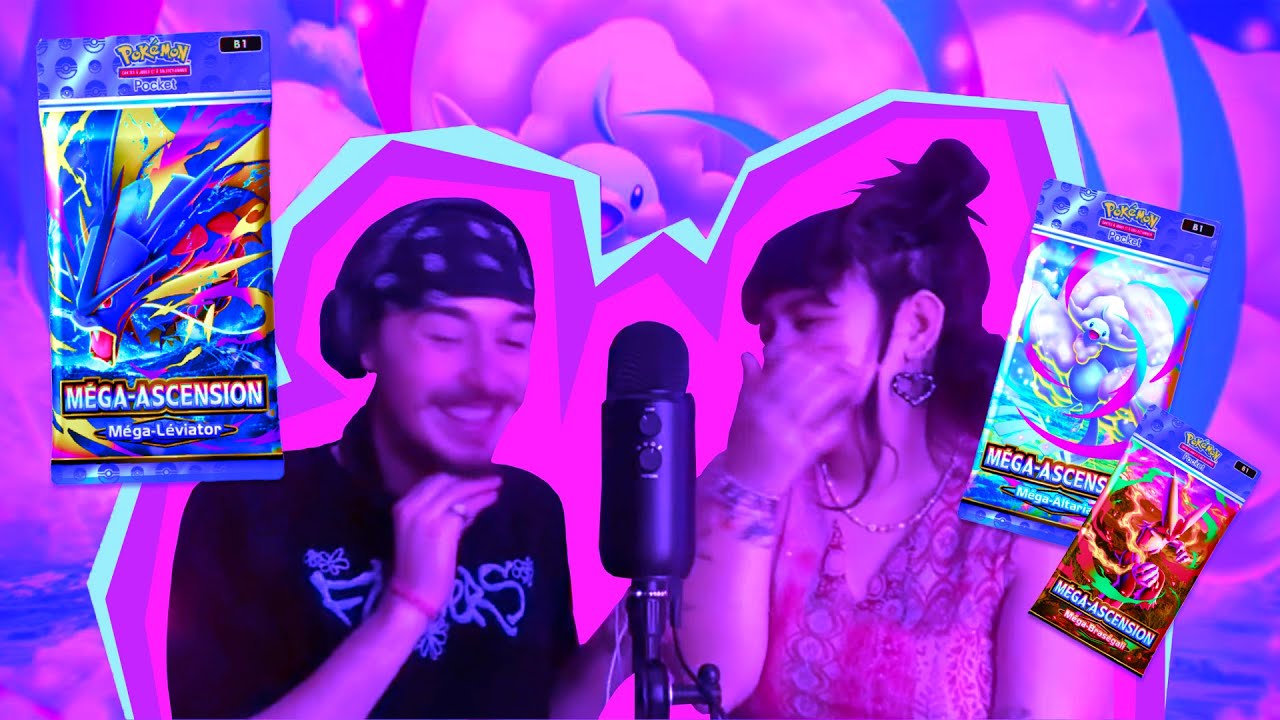ASMR FR ♡ Ouverture de 60 boosters Pokémon TCGP 𖥔 ݁ ˖ִ ࣪⚝ avec epice doucee  𓂃 ₊˚⊹♡