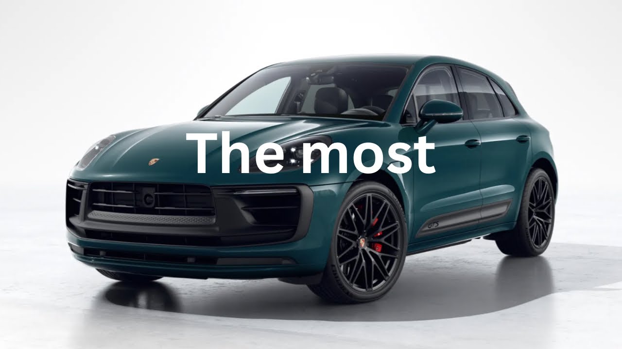 I’ve driven a hundred Macans and this is how I’d configure a GTS.