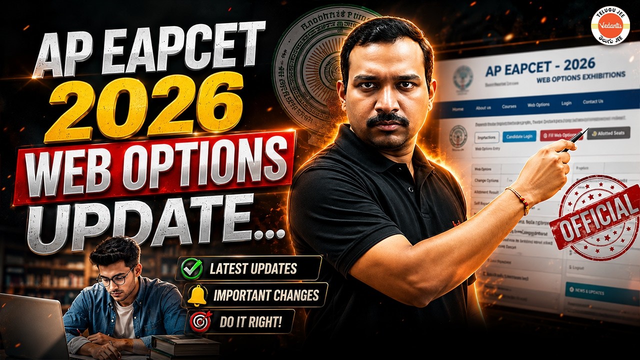 🚨 AP EAPCET 2026 🚨Web Options Update&hellip;