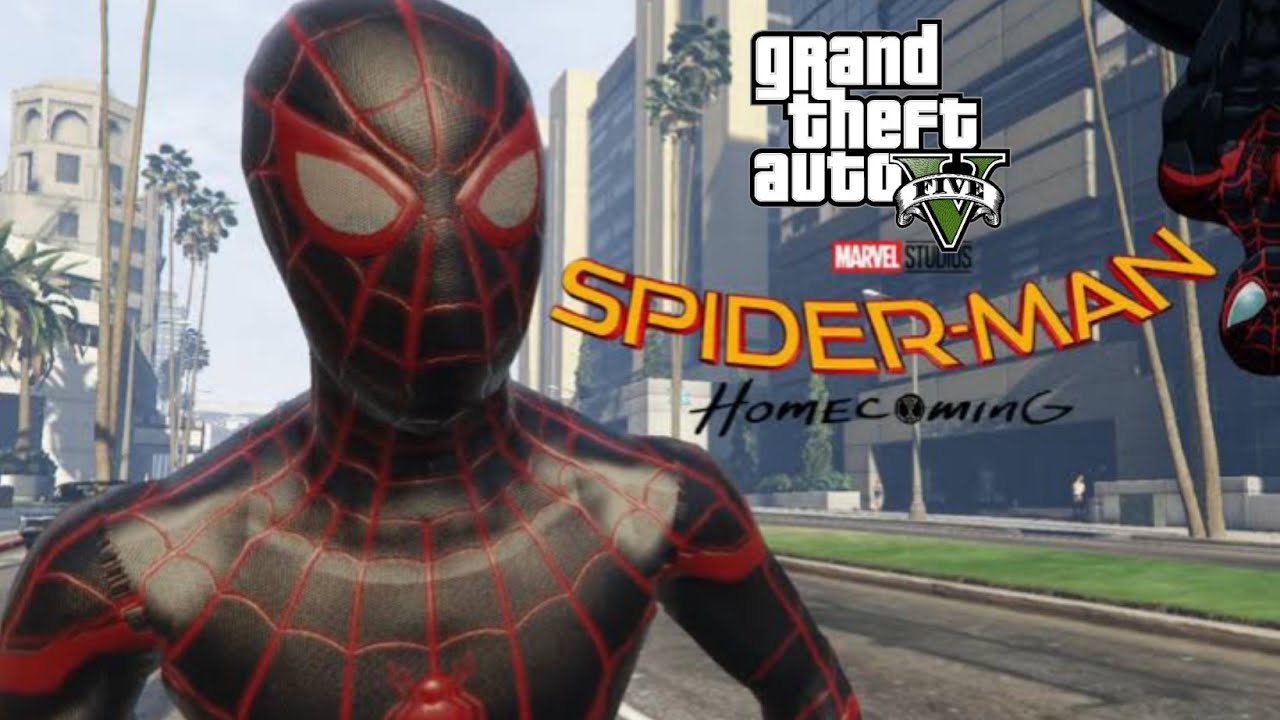 Spider-Man: Miles Morales (GTA 5 Mods) || Tech'N'Vlogs