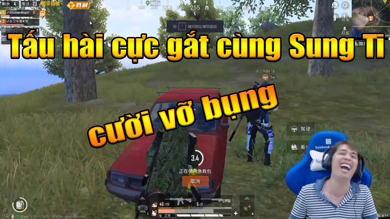 🔫Nam Blue[Pubg Mobile] Tầu h&agrave;i cực gắt c&ugrave;ng Sung Ti