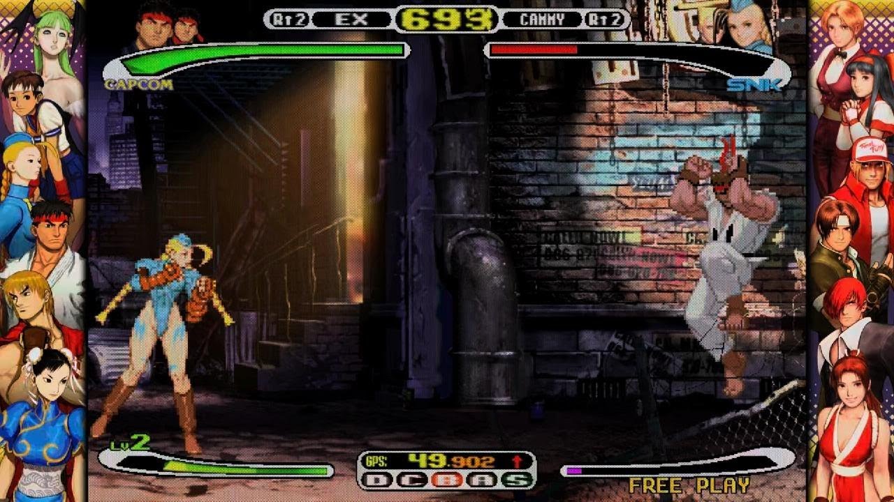 CAPCOM FIGHTING COLLECTION 2_Team Evil Ryu On Cvs1 Pro