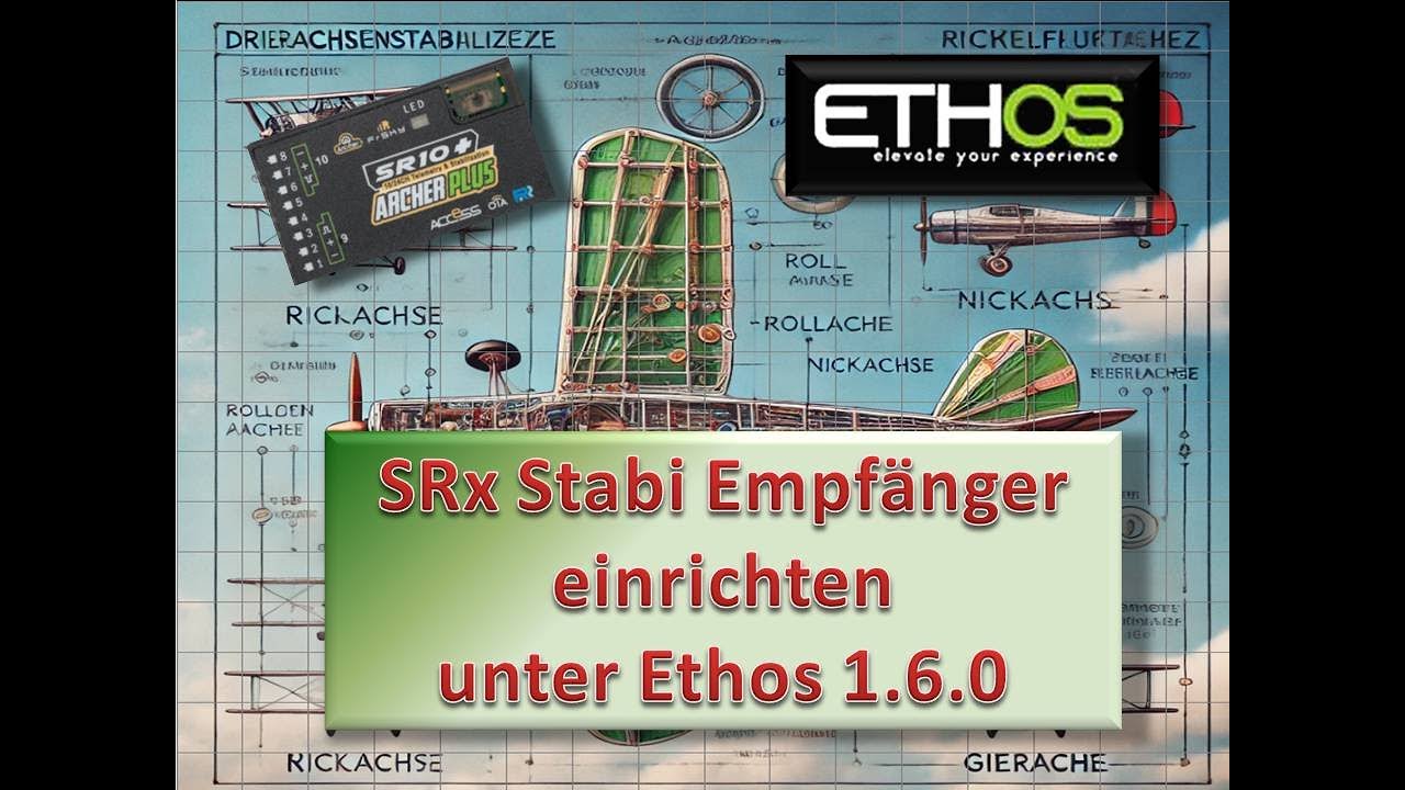 SRx Stabi Empfänger unter Ethos 1.6.0 einrichten