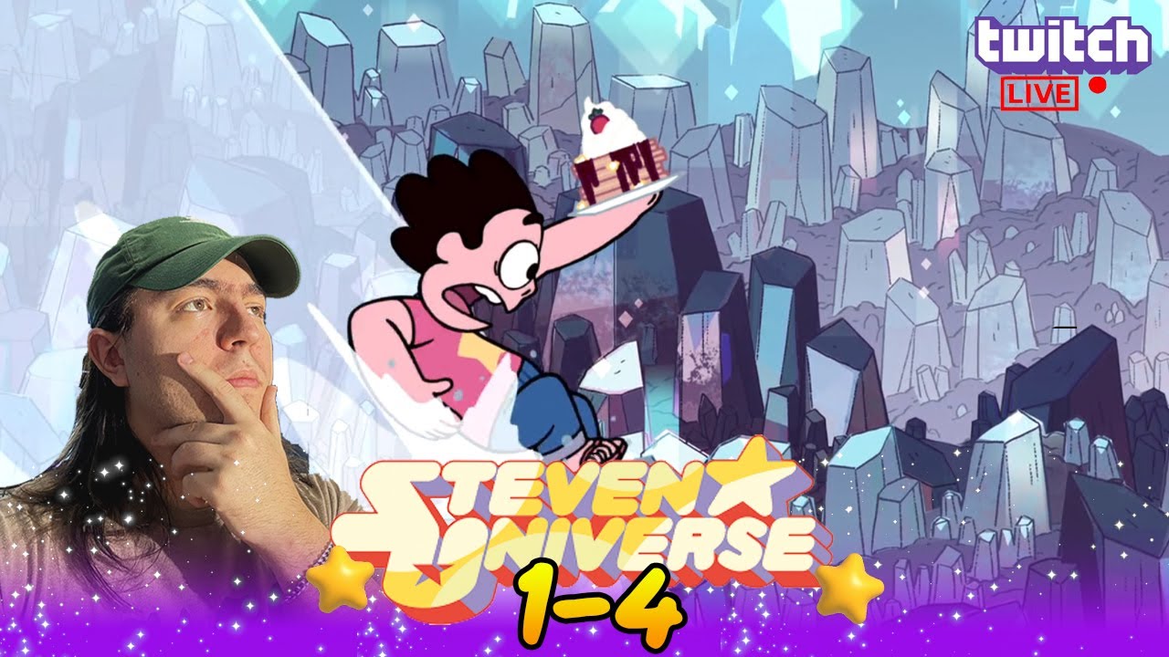 Reaccionando por primera vez a Steven Univers Capitulo 1-4