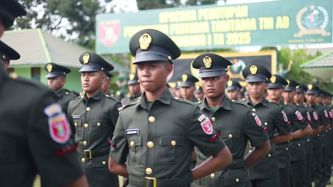 Rindam VI/Mlw Cetak 444 Prajurit Tamtama Siap Lawan Ancaman Masa Kini - DIKMATA GEL 1 TA 2025