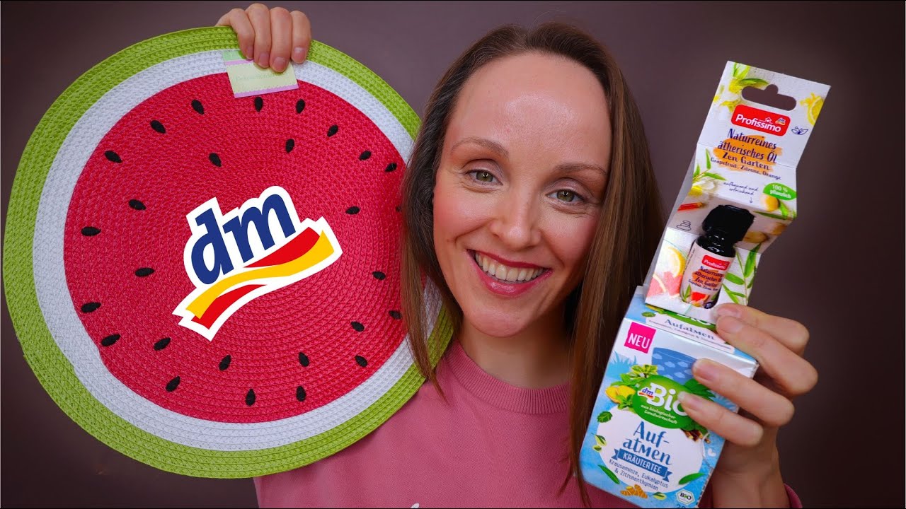 ASMR SANFTER DM HAUL 🛍️ + TASTE TEST 💐🍉🍋 (Beauty, Lebensmittel, Haushalt, Deko) | Sanft Geflüstert