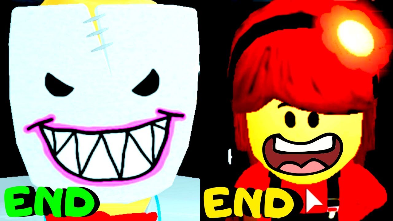 Roblox - Все 4 концовки - Piggy Game Jerry!