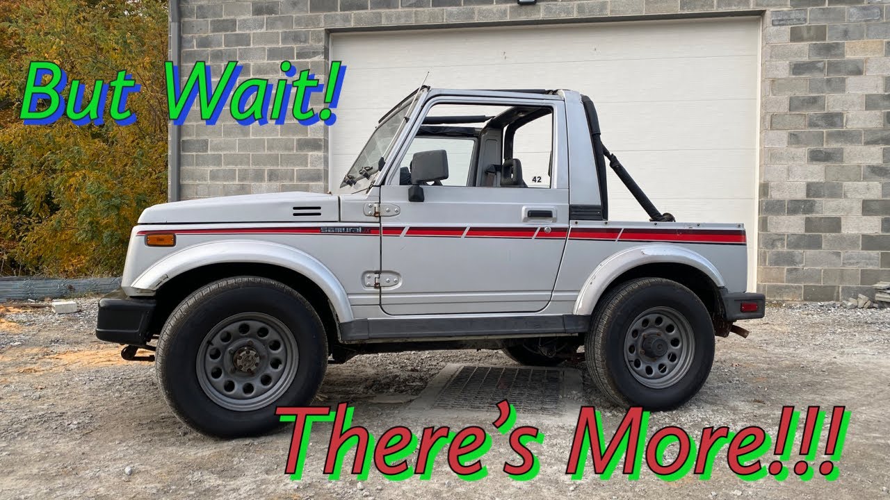 Я купил 5 новых автомобилей Suzuki Samurai.