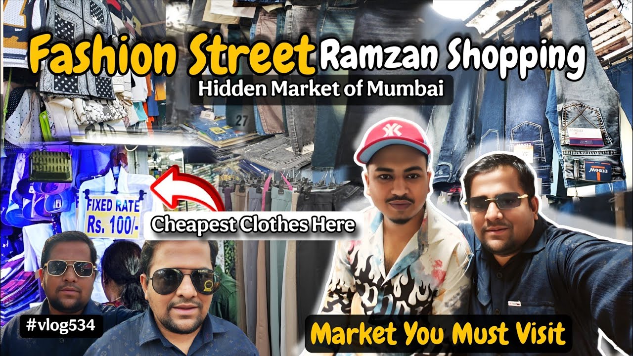 Fashion Street Mumbai Shopping Vlog 🛍️ Budget Mein Best Deals | Ramzan 2026 Special Collection