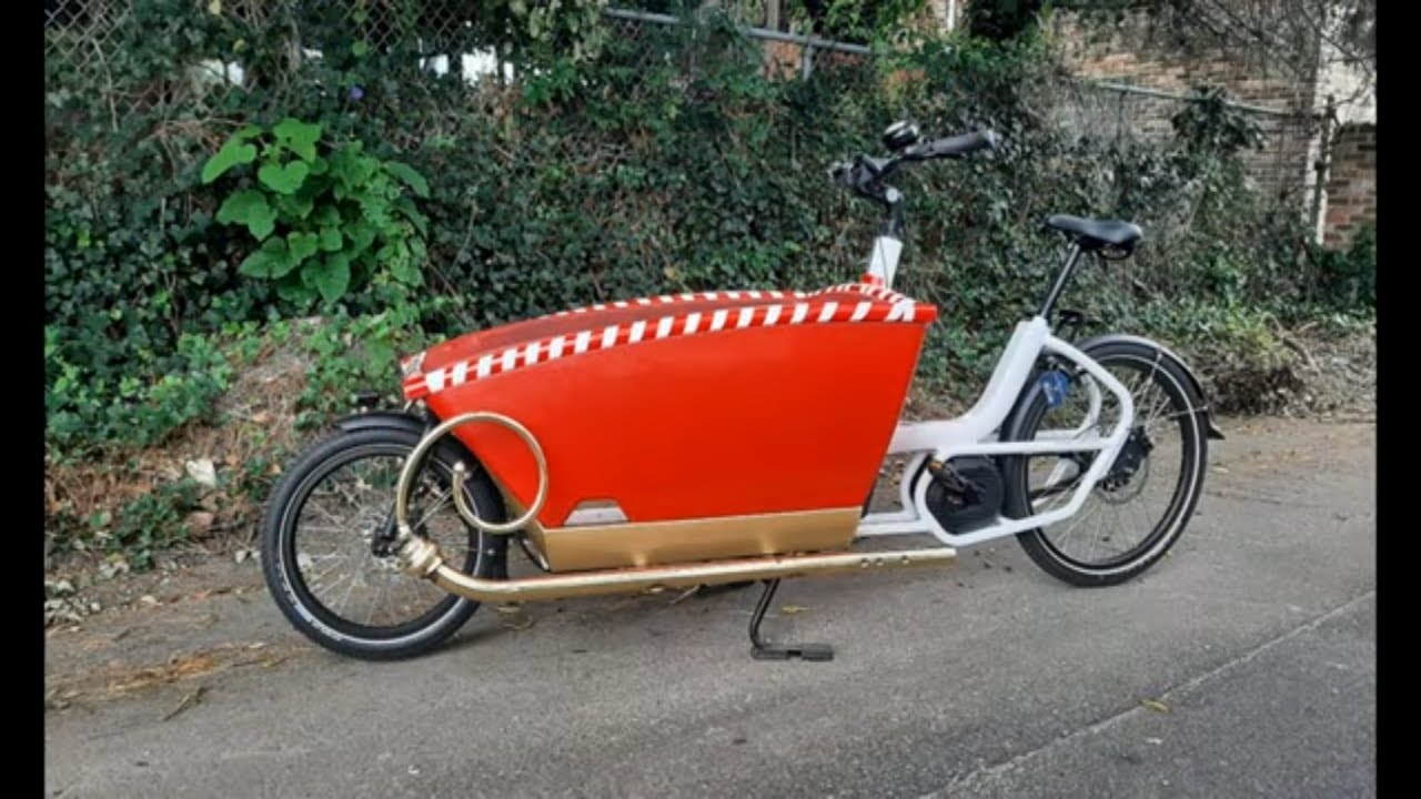 Modifying an Electric Cargo Bike for Santa Urban Arrow