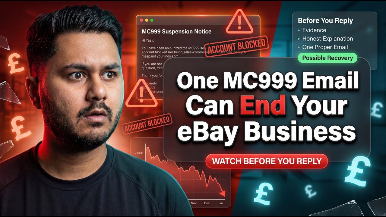 eBay MC999 Suspension EXPLAINED: The One Email That Can Kill Your Entire Business