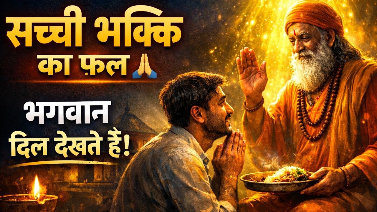 सच्ची भक्ति का फल | दिल छू लेने वाली धार्मिक कथा | Dharmik Kahani Hindi