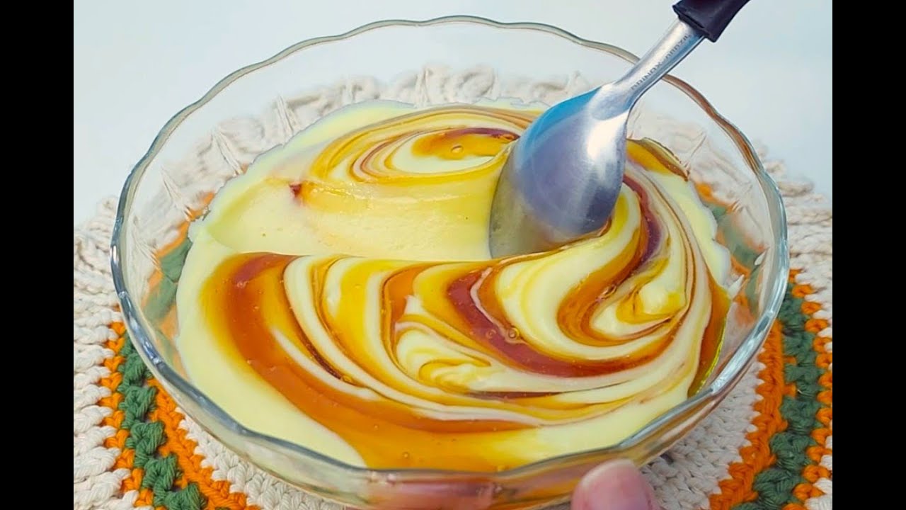 ✅Recheio cremoso sabor pudim pra bolos e sobremesas