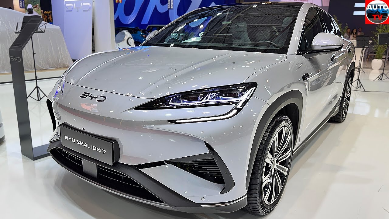 New BYD SEALION 7 2026 - FIRST LOOK & visual REVIEW (impressive electric SUV)