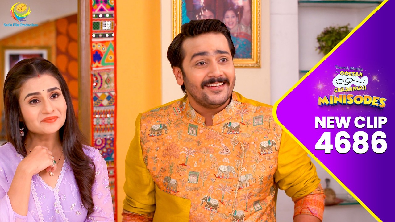 NEW! Ep 4685  - Ratan Ne Liya Bapuji se Aashirwad ! | Taarak Mehta ka Ooltah  Chashmah