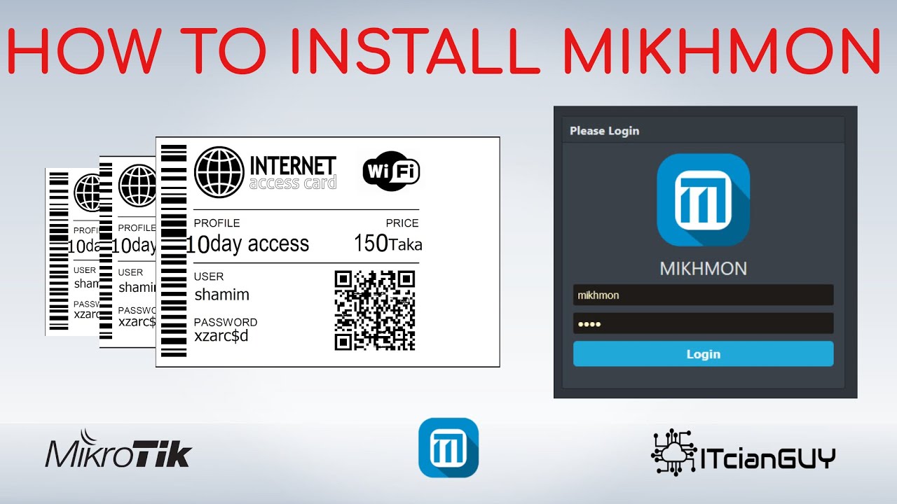 Mikhmon | Free Voucher Software - How to Download and Install