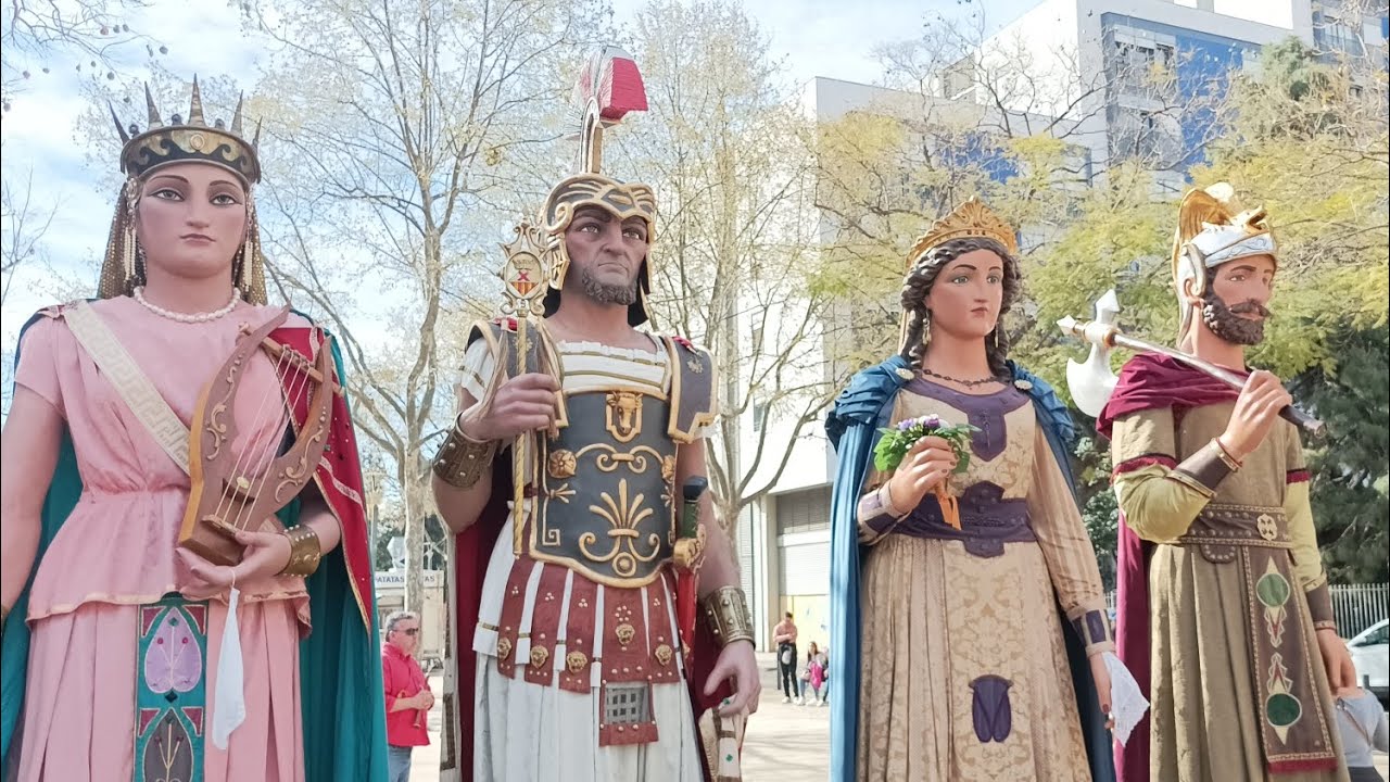Bateig de la Geganta de L'Hospitalet de Llobregat (26/3/2023)