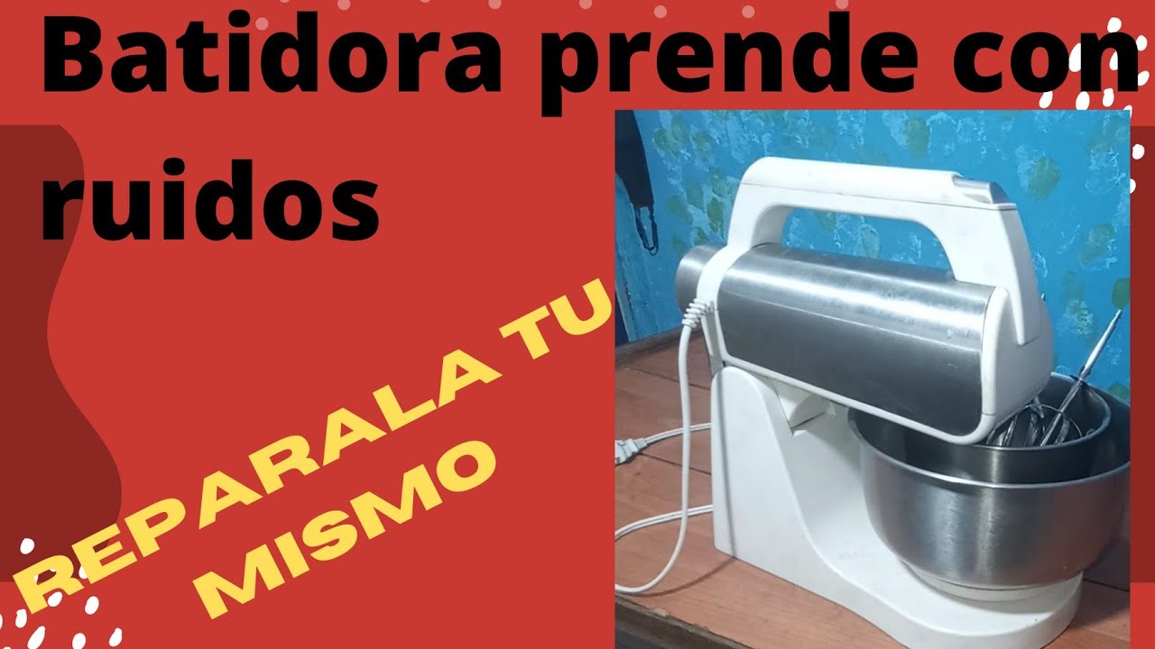batidora no tiene fuerza
