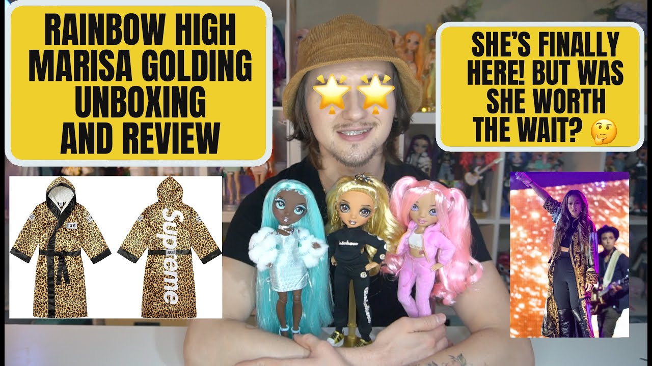 I FINALLY FOUND HER!! 😭 Marisa Golding 🌈Rainbow High🌈 Slumber Party Unboxing and Review!