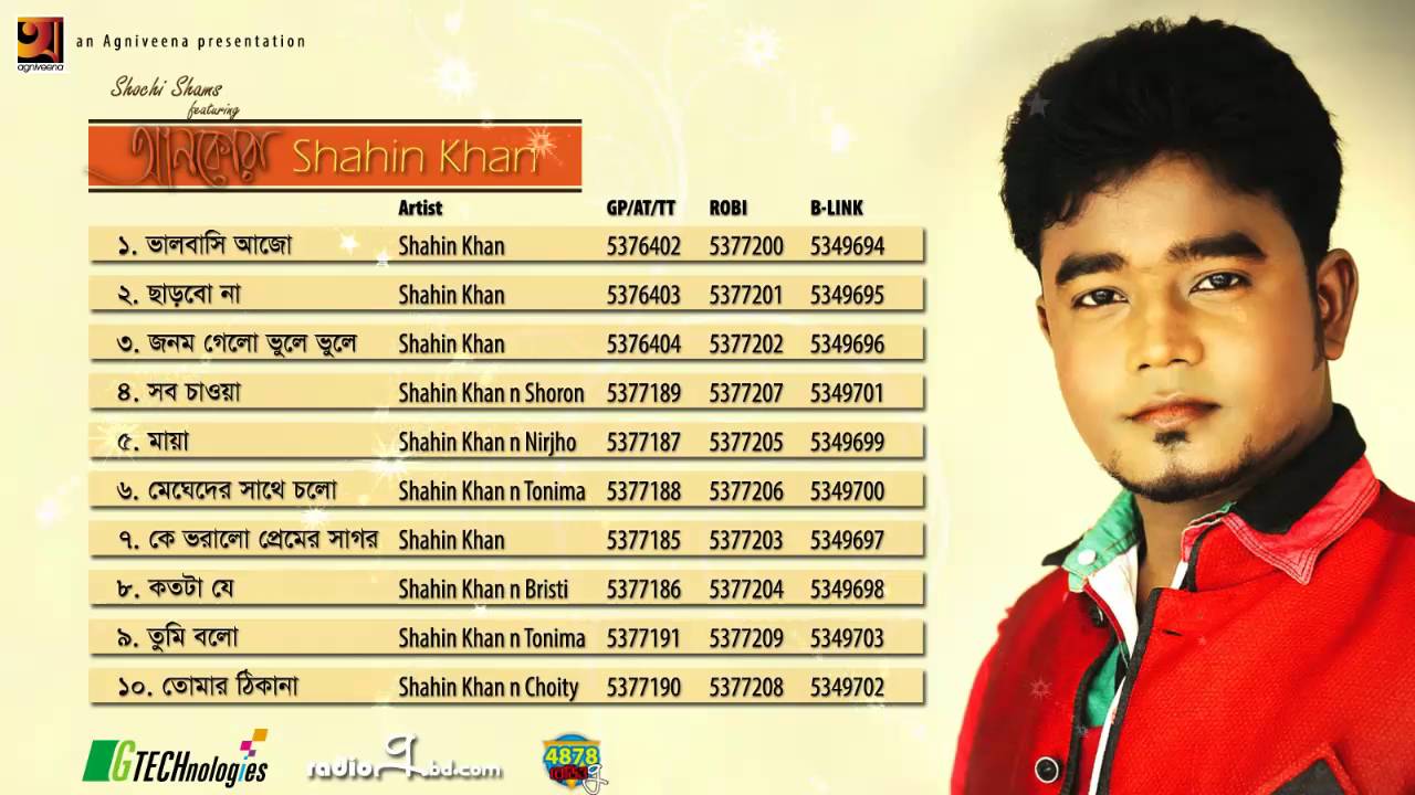 Ankora | Shahin Khan | Full Album | Audio Jukebox