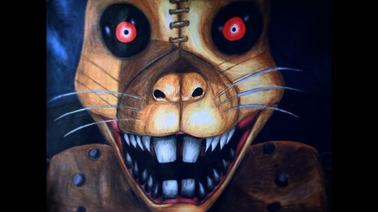 Drawing The Rat from FNaC