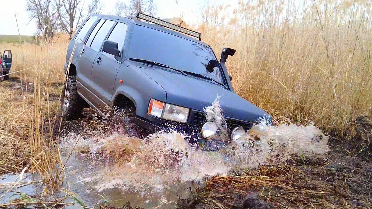 ПЕРЕЕЗД РУЧЬЯ [Opel Monterey vs Запорожец vs НИВА vs УАЗ] Extreme MUD OFF Road