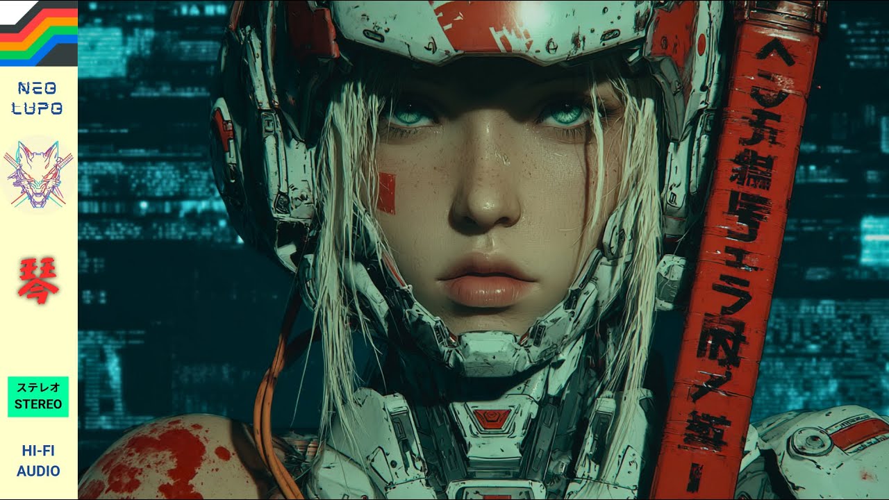 CODING SAMURAI SPIRIT ⛩️ Cyberpunk Synthwave & Nostalgic Koto [Coding & Flow State]
