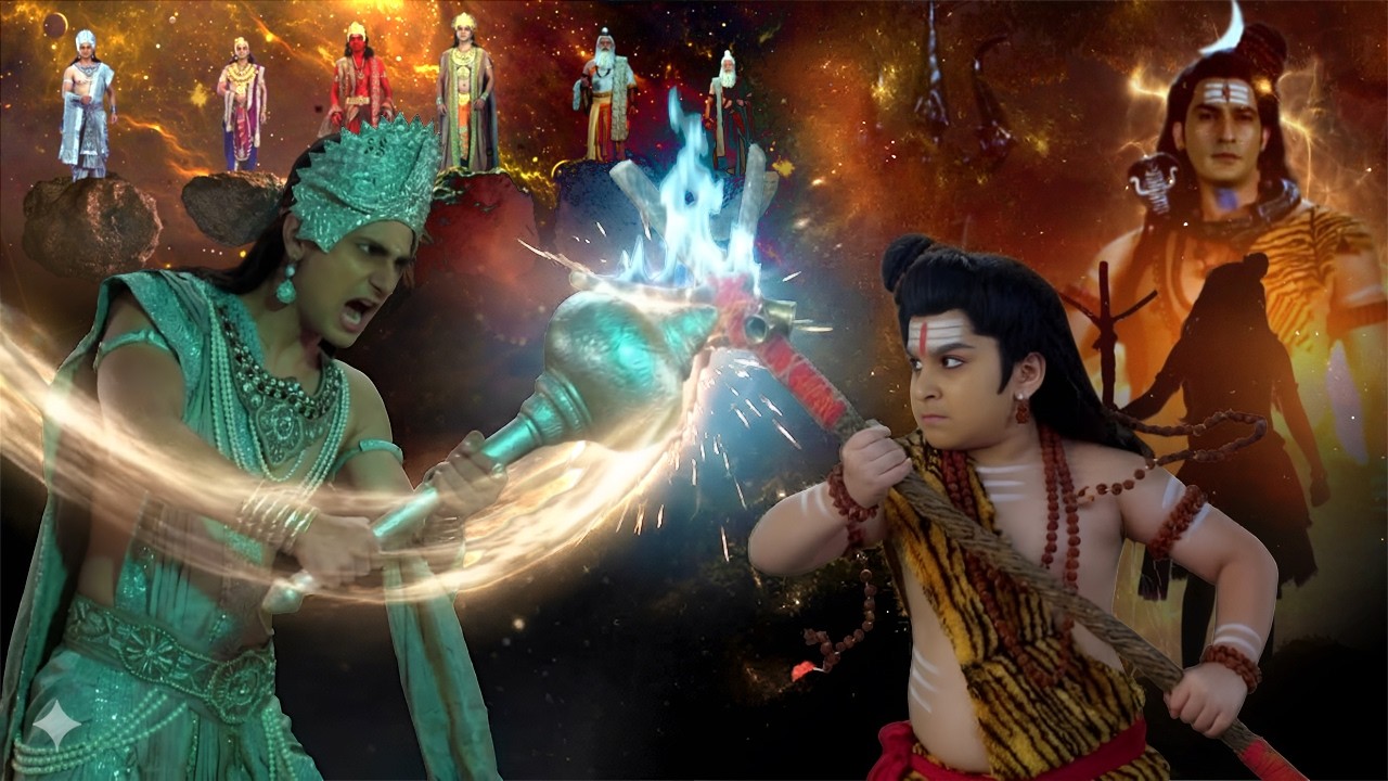 महादेव के बाल स्वरुप ने चंद्रदेव को सिखाया सबक | Vighnaharta Ganesh