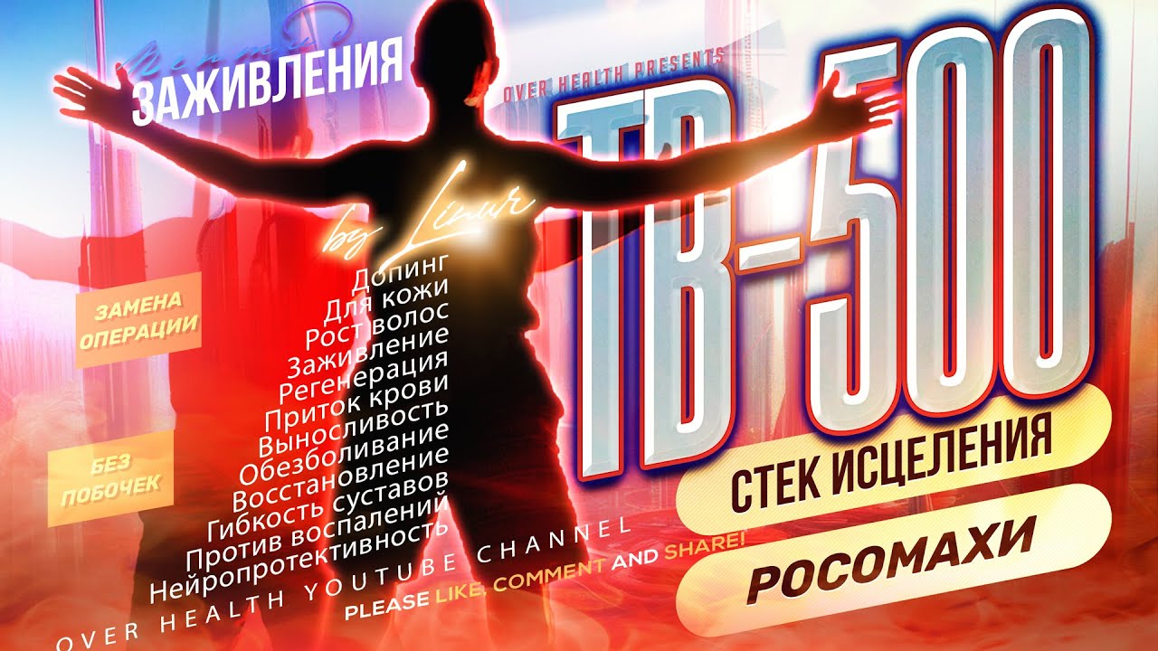 🚀💪 TB-500: Ваш ключ к сверхчеловеческой регенерации и выносливости! 🧬 Стек исцеления Росомахи! 🐺💉