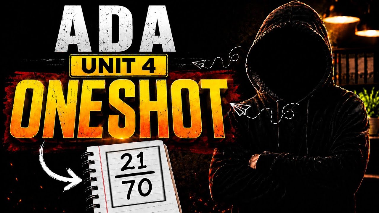 🔥 ADA Unit 4 One Shot | Complete Revision | RGPV B.Tech 4th Semester Backtracking 