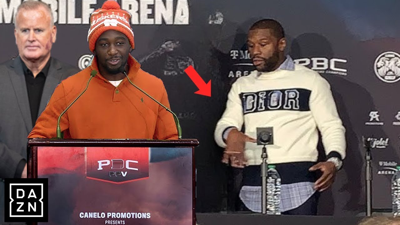 Mayweather GOES OFF on Crawford in EPIC Press Conference Faceoff