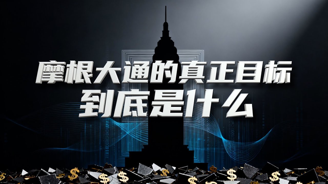 JPM 为何逆周期疯狂布局？答案不在财报，而在未来十年！