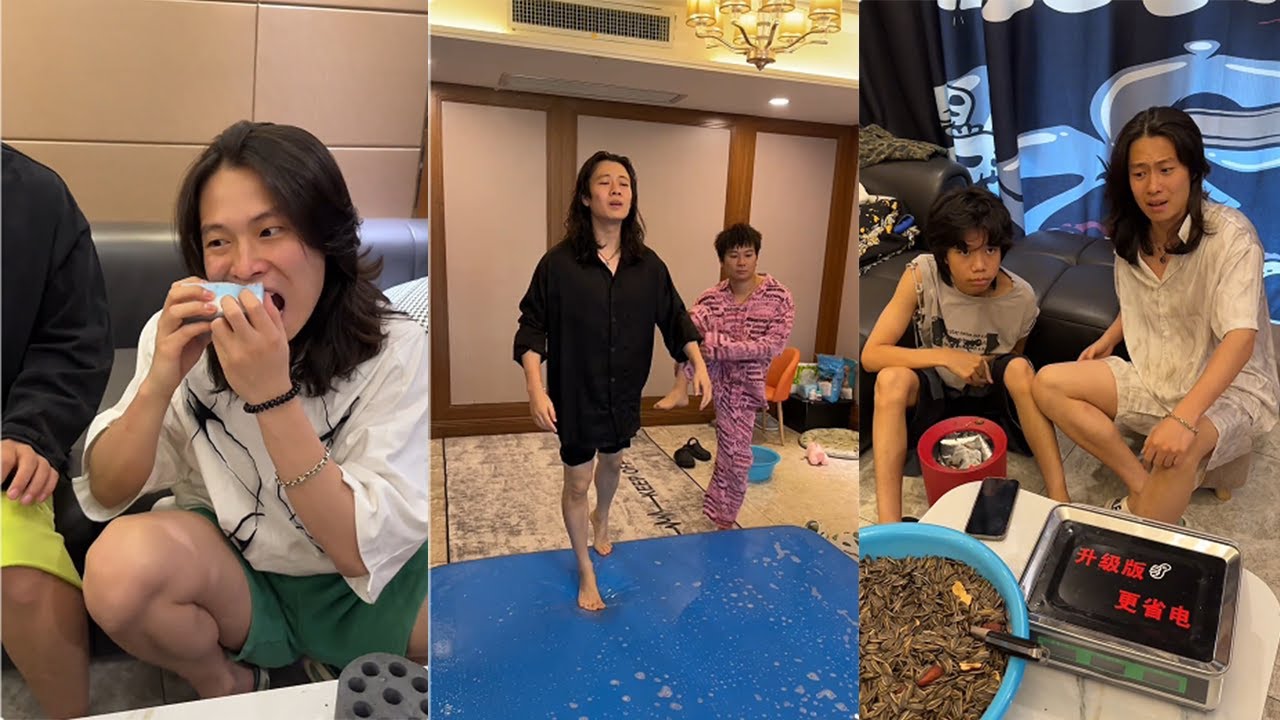 【醬油白米飯】三兄弟的 「餿主意」 合集：每次整活都翻車，卻越翻越上頭#搞笑視頻 #搞笑 #搞笑段子 #沙雕剧情 #funny