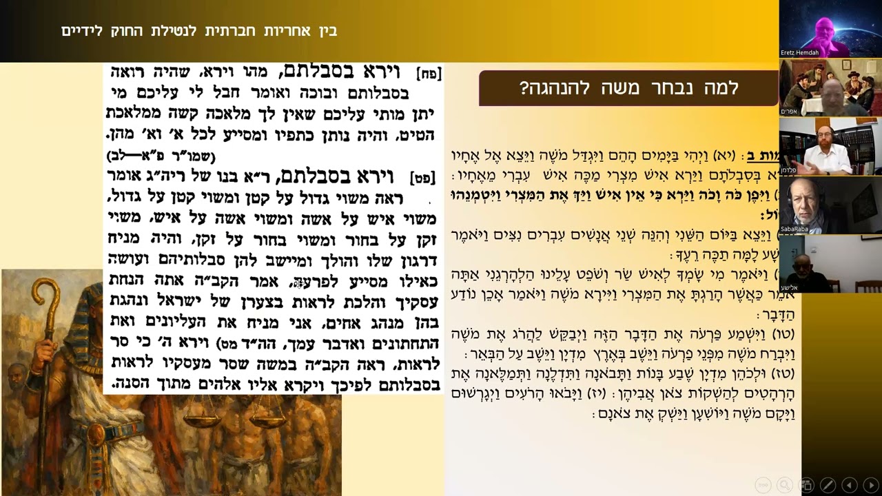 הרב אהרון פלדמן אחריות חברתית כ טבת תשפו