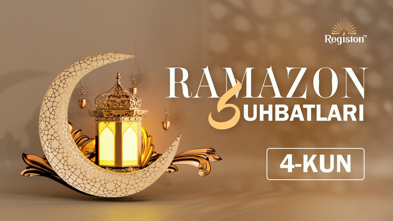 🔴 #JONLI_EFIR RAMAZON SUHBATLARI | 4-KUN (22-Fevral, 2026-yil) LIVE