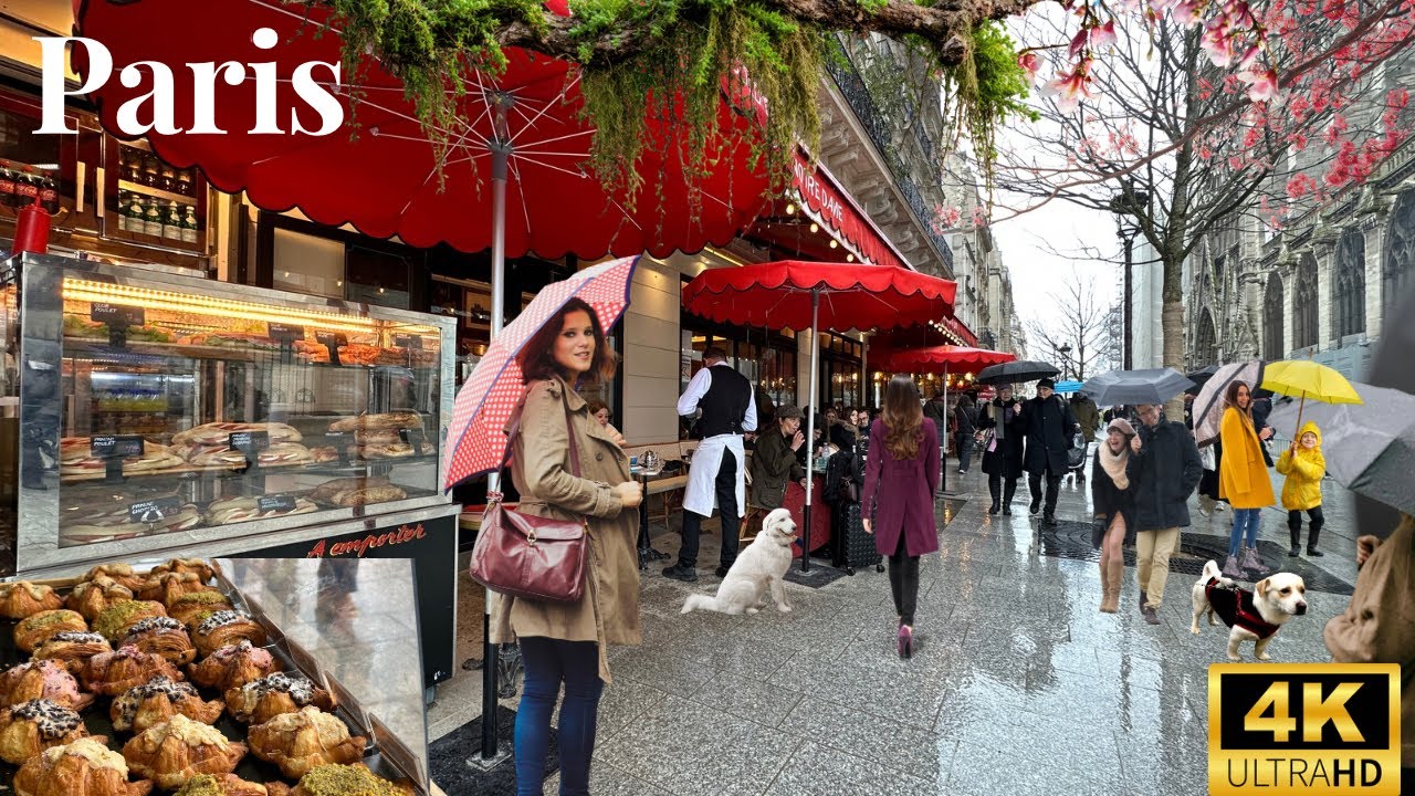15 February 2026 PARIS 🇫🇷 FRANCE 4K HDR WALK STREET WALK | CITY TOUR | ELEGANT AVENUE PARIS WALK 