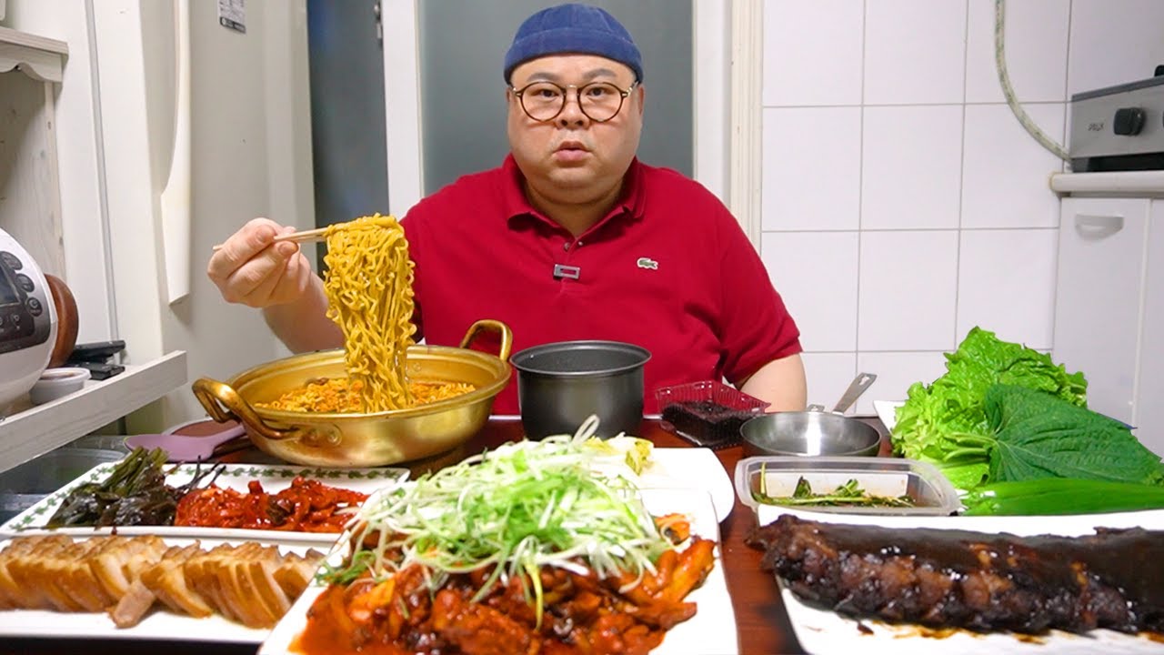 라면 감별사 허미노│장인의 신상라면을 한번 먹어보겠습니다. Korean New Ramen Mukbang Eatingshow