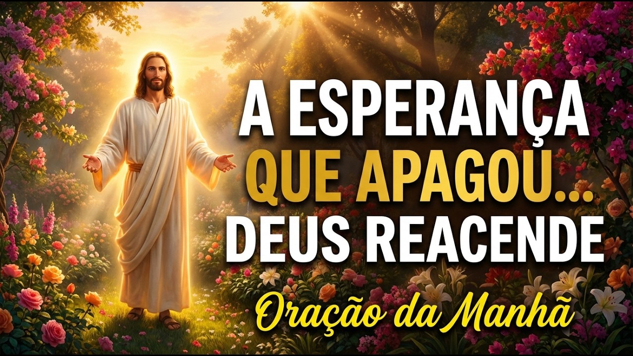 Oração da Manhã — Para Quem Acordou Hoje Sem Esperança de Que as Coisas Mudem