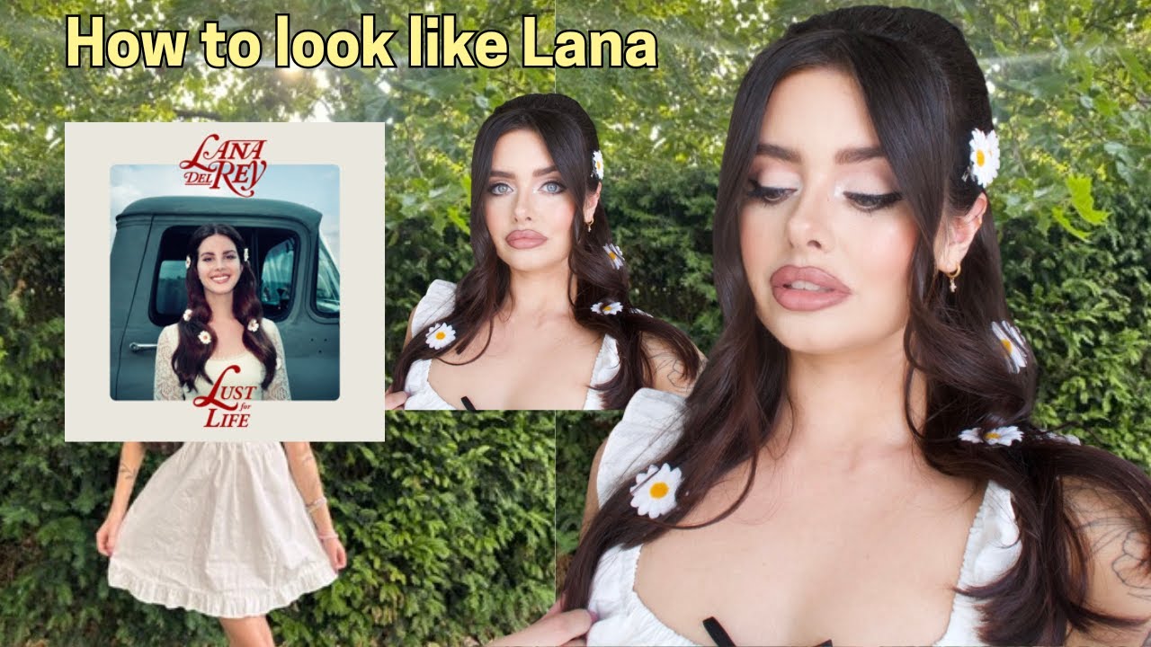 Turning myself into Lana Del Rey for her concert | makeup & hair tutorial